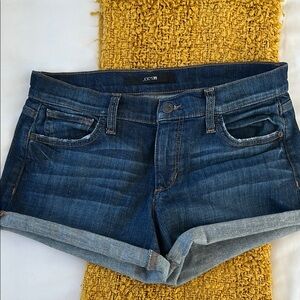 Joe's Jeans Dark Wash Denim Shorts